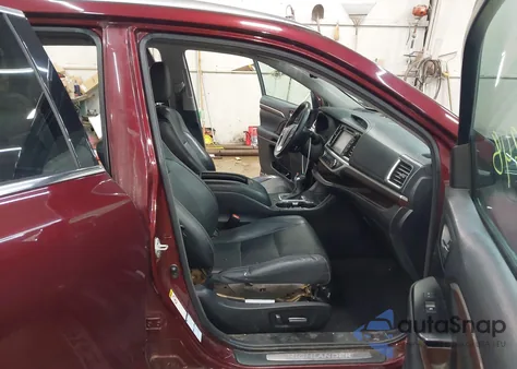 2014 Toyota Highlander Limited Platinum V6 z USA, uszkodzony, nr VIN 5TDDKRFH9ES026324